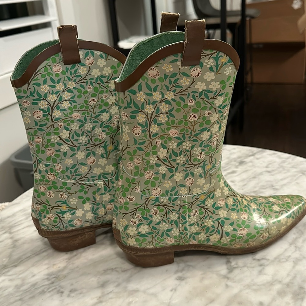 Tamara Henriques Cowboy Rain Boots Size 37